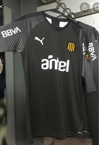 Camiseta Peñarol Golero Negra Nueva Sin Uso 100% Original