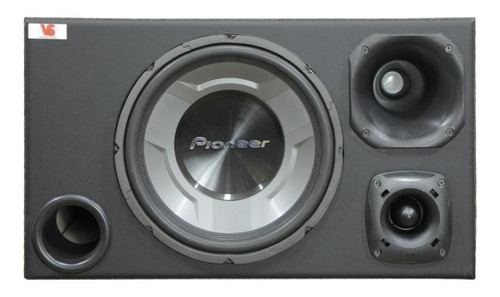 Caixa Trio Sub Pioneer Ts-w3060 + Driver E Tweeter Selenium