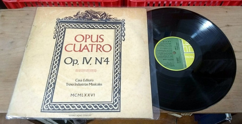 Opus Cuatro Op Iv N 4 1976 Disco Vinilo Lp