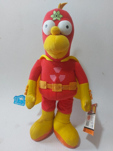 Boneco De Pelúcia Radioactive Man Homer Simpsons 40 Cm  Fc 5