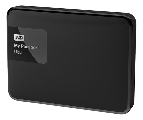 Disco duro externo Western Digital My Passport Ultra WDBBKD0020 2TB classic black