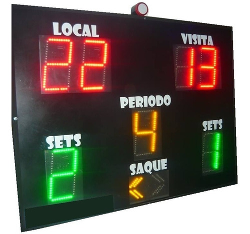 Tanteador Electronico Led Para Voley Mod: Lv-107-22