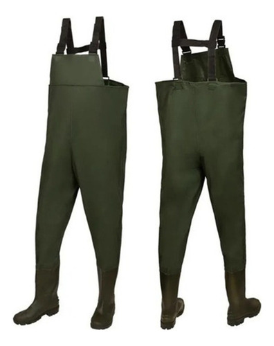 Wader Traje Pesca Daihatsu Impermeable Tiradores Botas Pvc