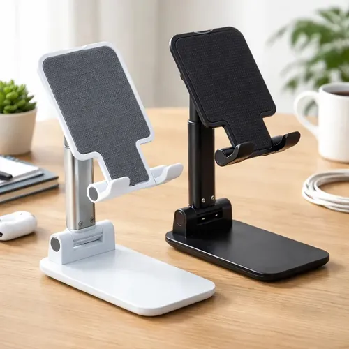 Zx Kit 2 Suportes De Mesa Universal Para Mesa Celular E Lapt