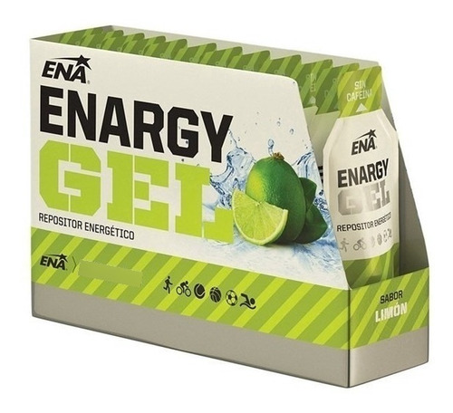 Enargy Gel Limon X 12 Unidades 