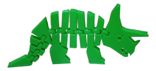 Dinosaurio Triceratops Flexible Impresion 3d Juguete