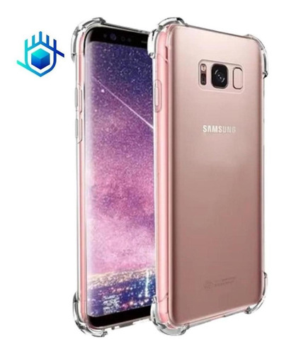 Case iPhone Galaxy Huawei Xiaomi Moto Airbag Goma Gruesa Esquinas Reforzadas Uso Rudo Resistente Dama Hombre Caballero