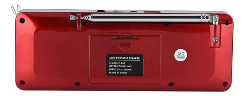 Radio Fm Estéreo 87,5-108 Mhz Pw Cut Memory Tf Usb Music Han