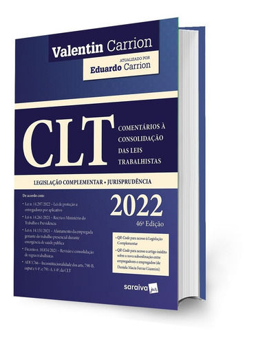 Imagem 1 de 1 de Clt 46ª Edição 2022