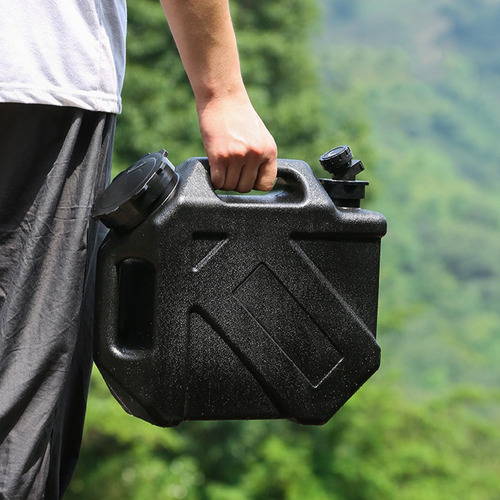 Zg Contenedor De Agua Cubo De Agua Al Aire Libre Con Negro
