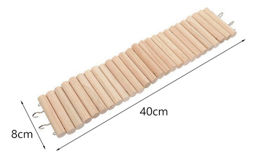 Escalera De Madera Con , Valla Trepadora Para Longitud 40cm