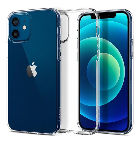 Capa Original Spigen iPhone 12 E 12 Pro 6,1 Liquid Crystal