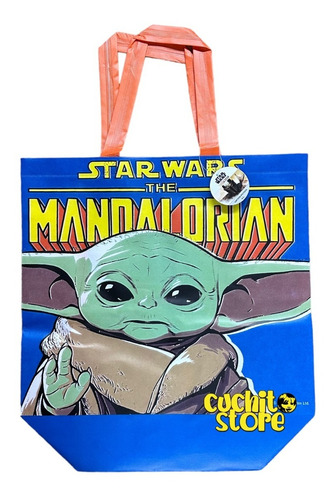 Bolsa Ecologica Plastica Star Wars The Mandalorian Baby Yoda