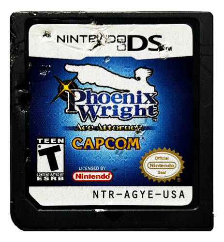 Phoenix Wright: Ace Attorney - Nintendo Ds & 3ds (Usado)