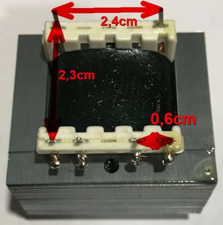 Imagem 1 de 4 de Transformador Terminais 18v 800ma