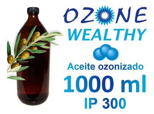 1000ml Aceite Ozonizado De Olivo Extra Virgen Ip300