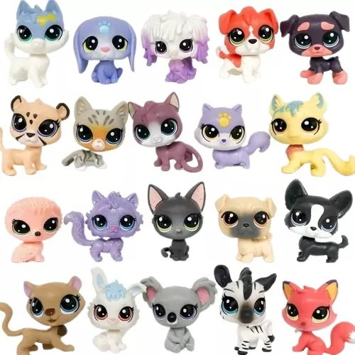 Little Lets Pet Shop Friends Miniaturas Especiais Lps Com 10