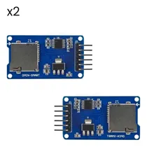 Comprar Módulo Memoria Micro Sd Adaptador Arduino Shield Spi Kit-2