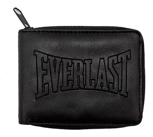 Billetera Everlast Hombre Original Ecocuero Con Cierre