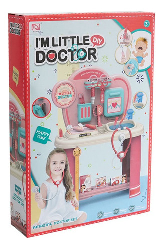 Juguete Juego Doctor Medico Mesa Doctor Educativo Para Niñas