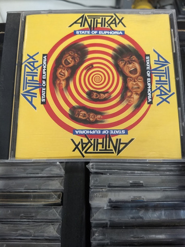 Anthrax State Of Euphoria Cd Metallica A1