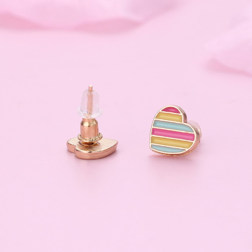 3 Pares De Aretes Hipoalergénicos Para Niñas Mujeres Moda