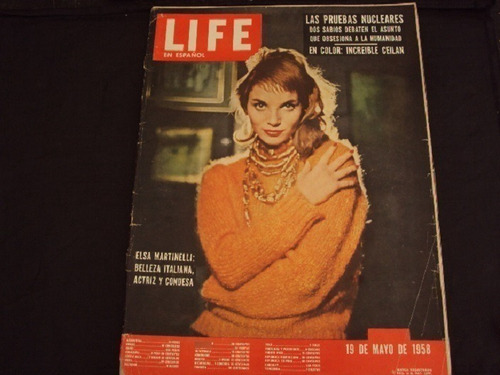 Revista Life En Español (19 De Mayo De 1958)