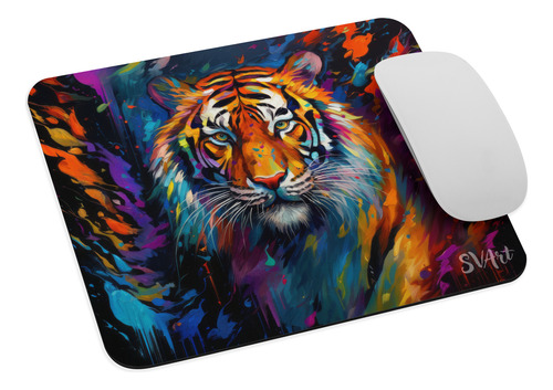 Mouse Pad Svart Diseños Tigres Varios Modelos