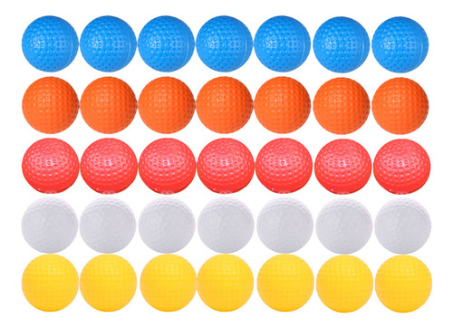 Pelotas De Golf Para Interiores, 35 Unidades, Pelotas De Prá