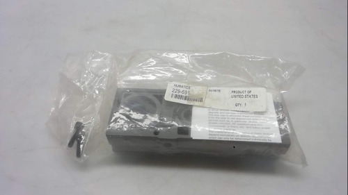 Asco Numatics Kit Placa Extremo Serie Mark Puerto Npt Bloque