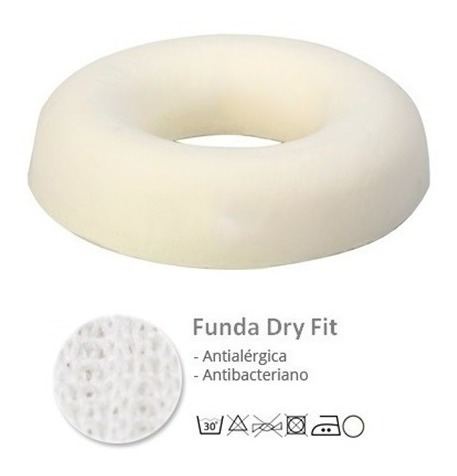 Dona Aro Almohadon Circular Anti Escaras Funda Dry Fit