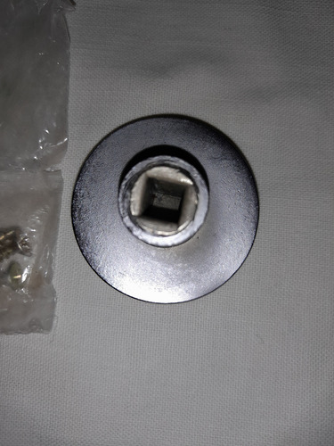 Pomo Juego Llavín De Baño Currao Acerado Plateado (Usado)