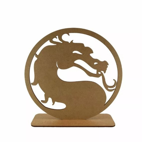 Imagem 1 de 3 de Centro De Mesa Mortal Kombat Super Herói Decoração Mdf Cru