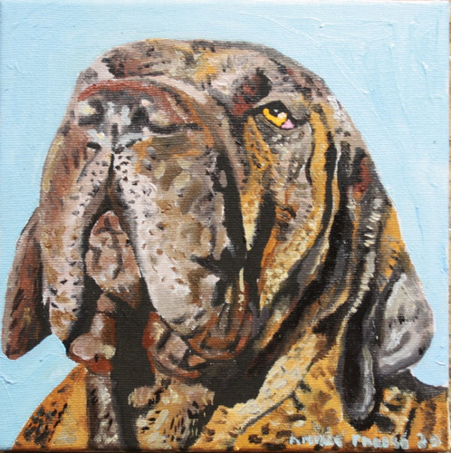 Imagem 3 de 10 de Retratos De Cães Sob Encomenda. Tamanho 20x20.