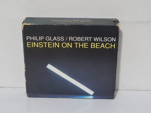 Box Cd Philip Glass & Robert Wilson - Einstein On The Beach (Usado)