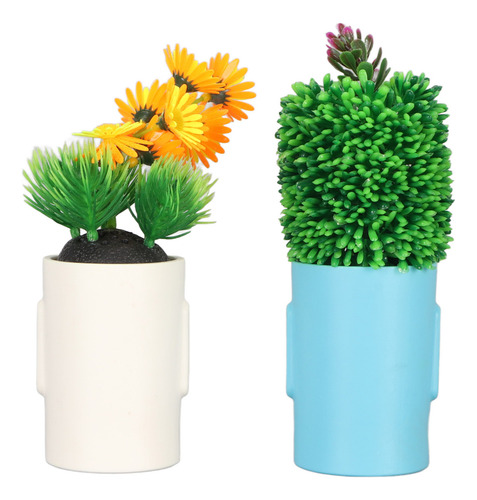Simulação De Decoração De Flores Artificiais Em Vaso, H
