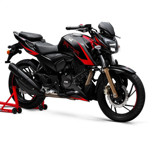 Imagen 2 de 10 de Moto Street Naked 0km Tvs Rtr 200 4v Urquiza Motos