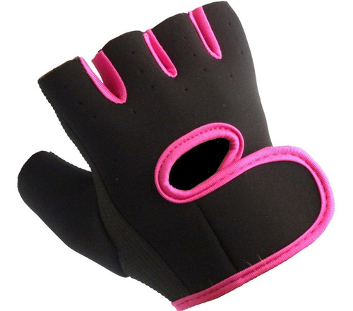 Imagen 3 de 10 de Guantes Neopreno Musculación Pesas Gym Fitness Ciclismo Cs