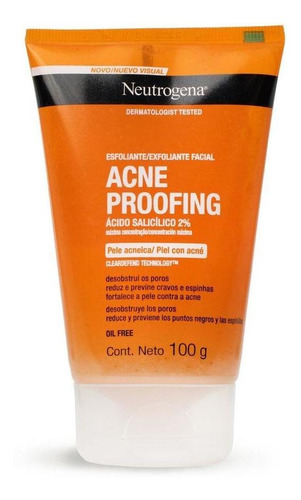 Esfoliante Neutrogena Acne Proofing 100g