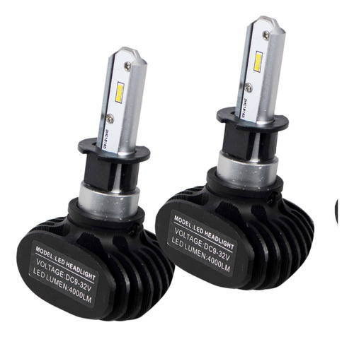 2 Focos H3 Led S1 Csp Lumileds 8000 Lumens Luz Blanca