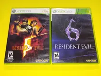 Comprar Resident Evil 5 Y Resident Evil 6 Xbox 360 *originales*