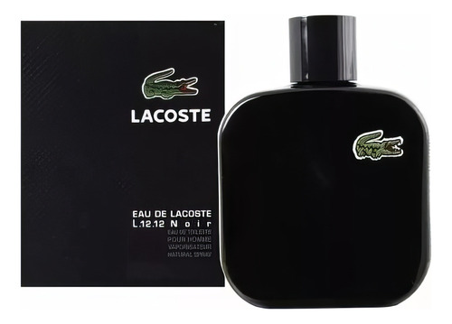 Perfume Lacoste L.12.12 Noir Intense 100ml Caballero