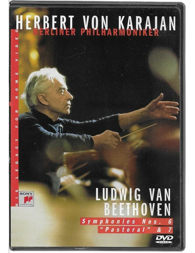 Dvd Herbert Von Karajan Sinfonías De Beethoven Nos.6 Pastora
