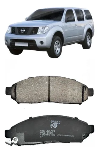 Pastilla Delantera Nissan Pathifander R51 Vq40 2005-2007