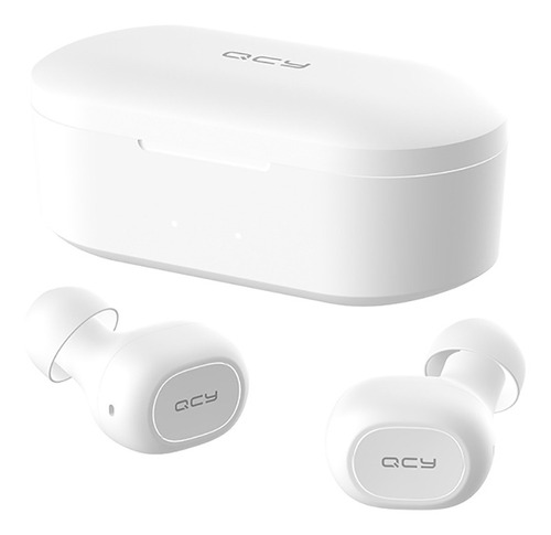 Fone de ouvido in-ear gamer sem fio QCY TWS T2C white