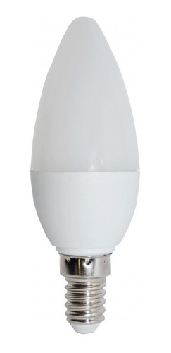 Lampara Bulbo Vela Led 6w E14/e27 Luz Cal/fria Nova