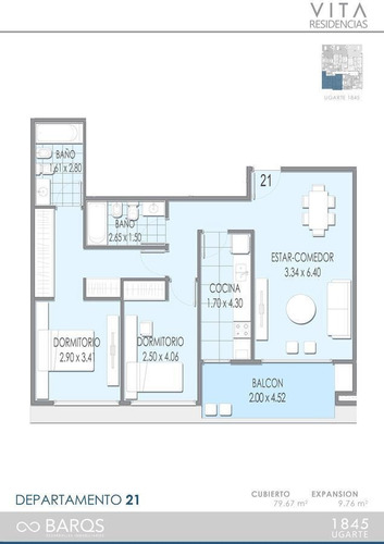 Imagen 2 de 10 de Departamento - Obra En Pozo - Nvo Emprendimiento - Vita -