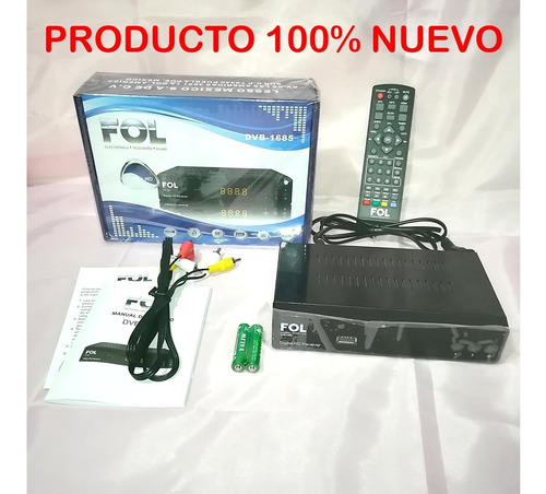 Decodificador Fol Convertidor Puerto Hd Video Digital Tv