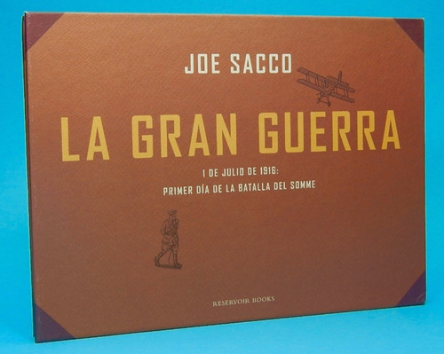 La Gran Guerra Joe Sacco Batalla Somme Desplegable