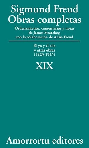 Sigmund Freud Obras Completas Tomo 19